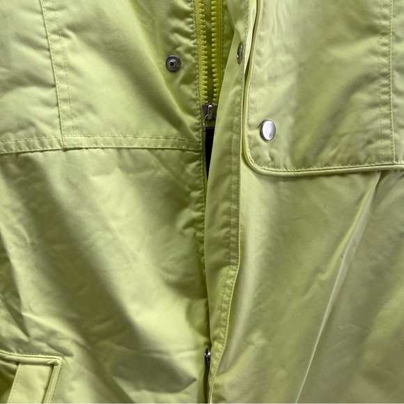 Burton DryRide Neon Green Women Ski Snow Jacket Sz Small Full Zip/Button Y2K - Picture 6 of 14